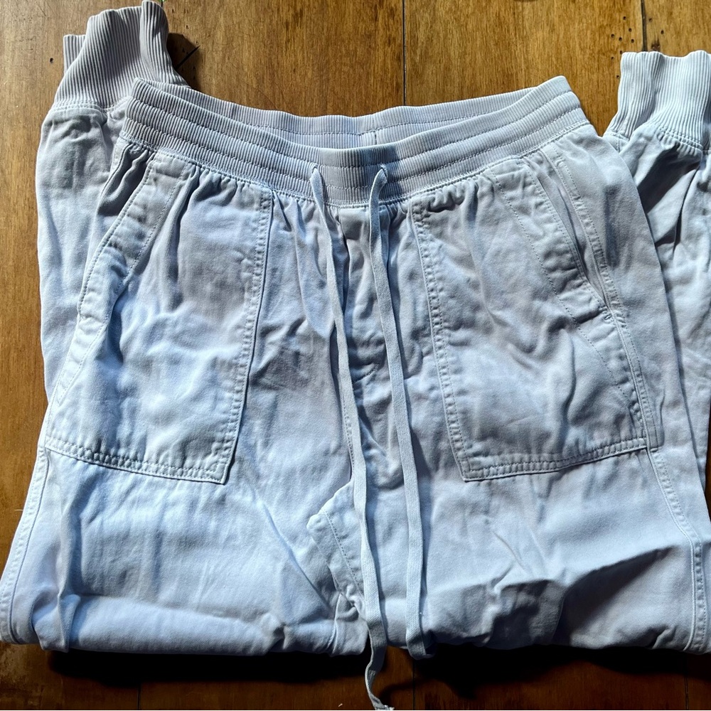 Light Blue/Gray Jogger Pants